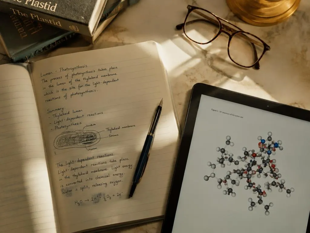Peptide study notes and molecular diagrams